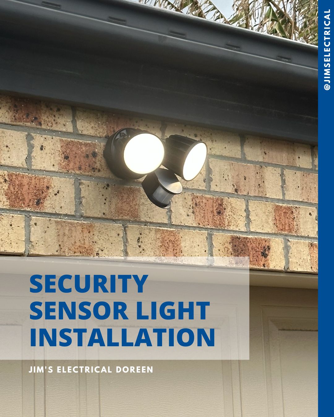 Security Sensor Light Installation
